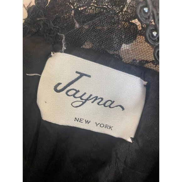 Vintage Jayna New York Black Long Sleeve Dress - XS - Picture 12 of 14